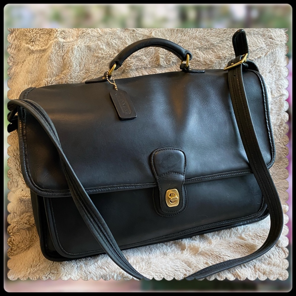 VINTAGE COACH METROPOLITAN MESSENGER WORK BAG 5180